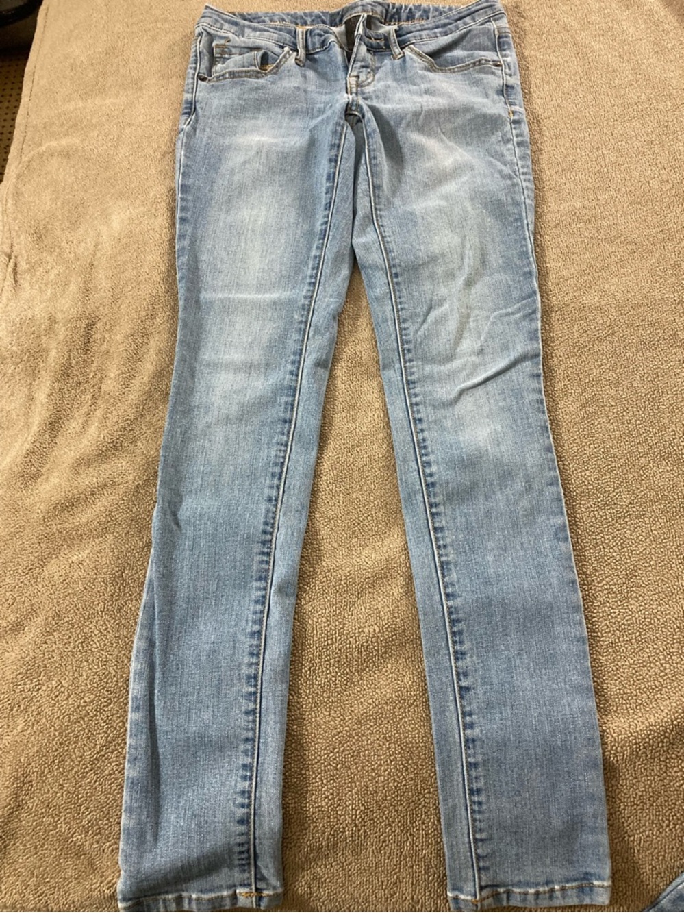 Articles Of Society Faded Light Blue Skinny Jeans